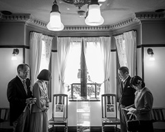 新郎新婦入場